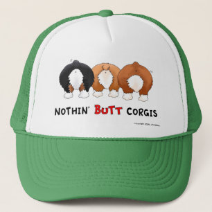 Gorra De Camionero Nada empalma Corgis