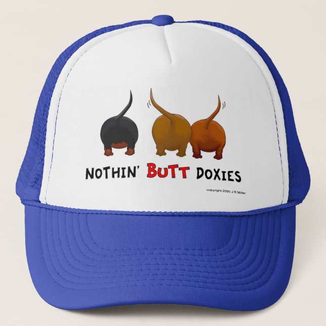 Gorra De Camionero Nada empalma el casquillo de los Doxies (Anverso)