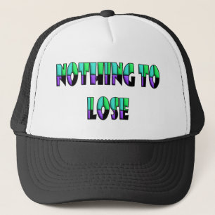 Gorra De Camionero Nada Que Perder Desencadena Su Negrita