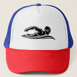 Gorra De Camionero nadador, piscina de entrenador