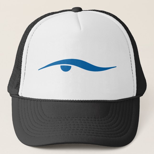 Gorra De Camionero Nadando de por vida (Anverso)