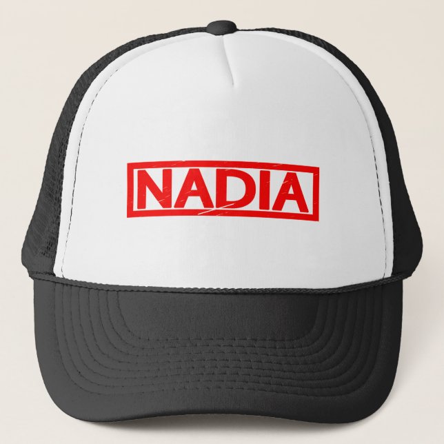 Gorra De Camionero Nadia Stamp (Anverso)