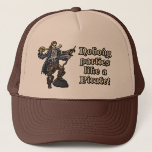 Gorra De Camionero Nadie Fiesta...