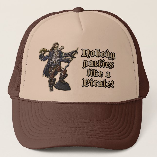 Gorra De Camionero Nadie Fiesta... (Anverso)