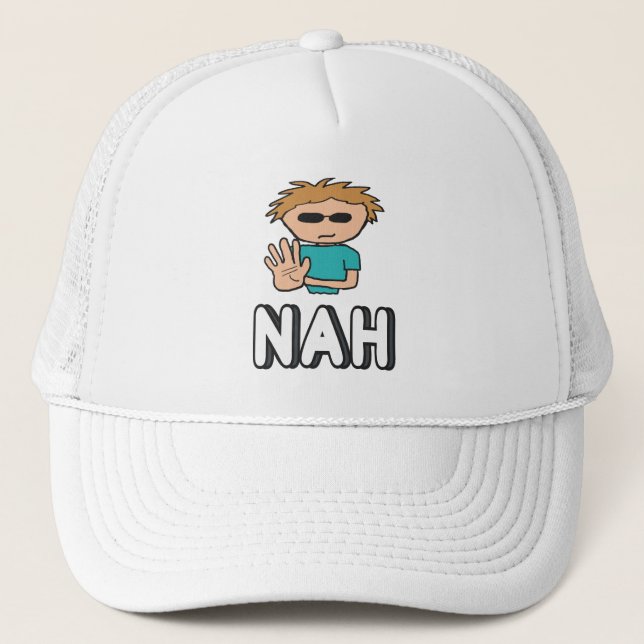 Gorra De Camionero Nah (Anverso)