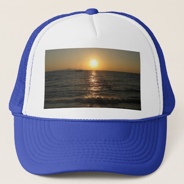 Gorra De Camionero Naklua Beach Sunset .. Pattaya, Chonburi, Tailandi (Anverso)