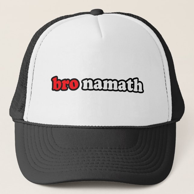 GORRA DE CAMIONERO NAMATH DE BRO (Anverso)