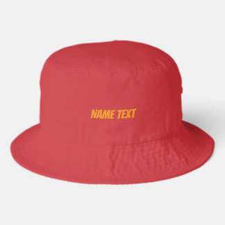 Gorra De Camionero Name Text Elegant Red Color-Cap Comfortable Fit 