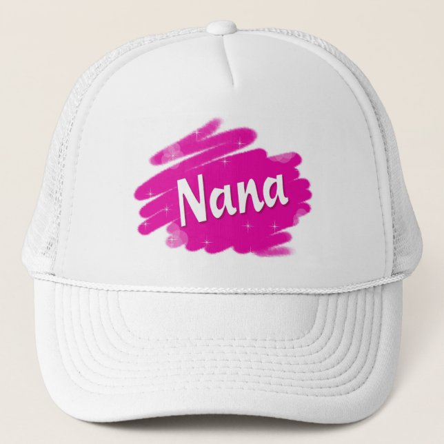 Gorra De Camionero Nana ama a rosa (Anverso)