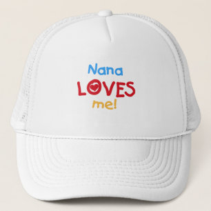 Gorra De Camionero Nana me ama camisetas y regalos