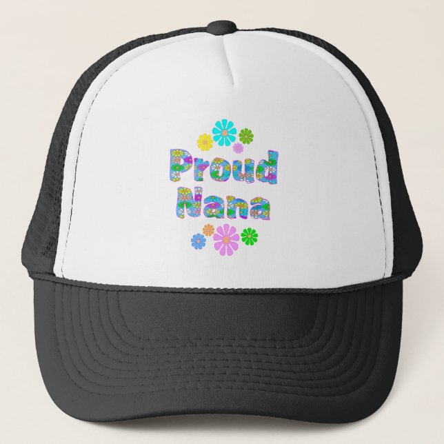 Gorra De Camionero Nana orgullosa (Anverso)