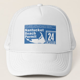 Gorra De Camionero Nantucket Beach Permit 2024 azul