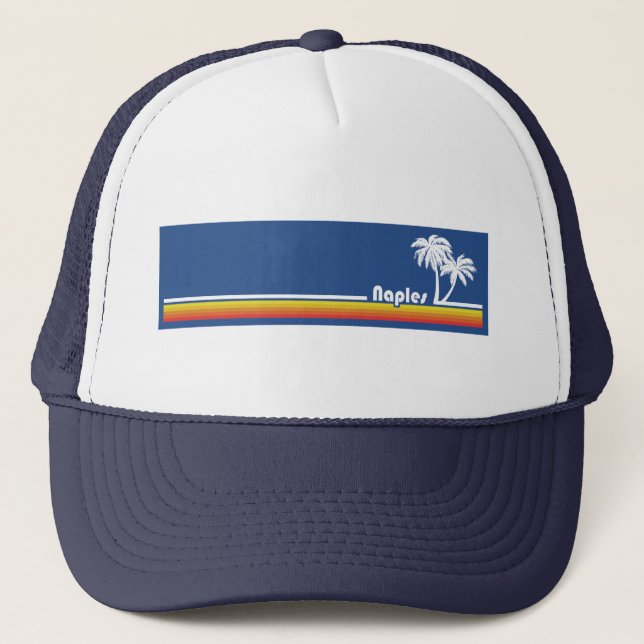 Gorra De Camionero Nápoles Florida (Anverso)
