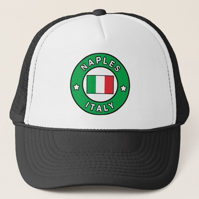 Gorra De Camionero Nápoles Italia (Anverso)