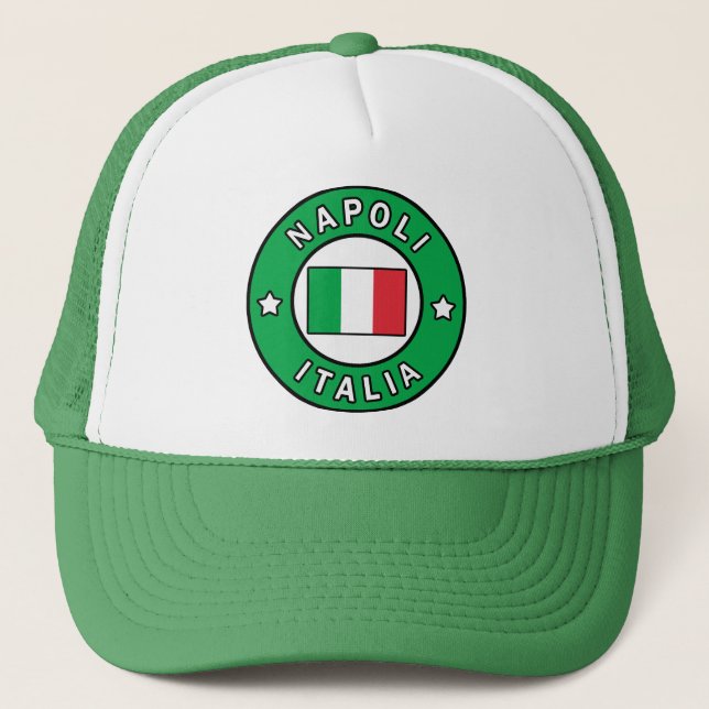 Gorra De Camionero Napoli Italia (Anverso)