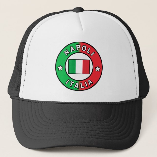 Gorra De Camionero Napoli Italia (Anverso)