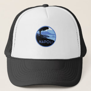 Gorra De Camionero Napoli Monte Vesubio - Nápoles Retro Italia