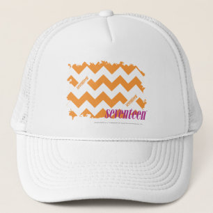 Gorra De Camionero Naranja 4 del zigzag