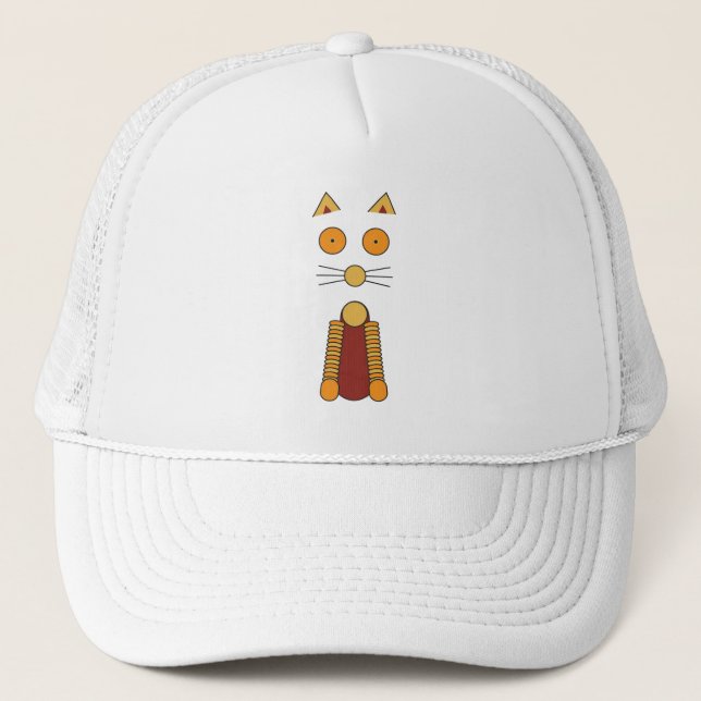 GORRA DE CAMIONERO NARANJA CAT (Anverso)