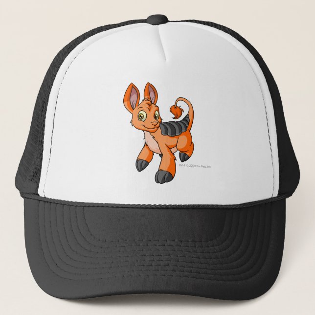 Gorra De Camionero Naranja de Bori (Anverso)