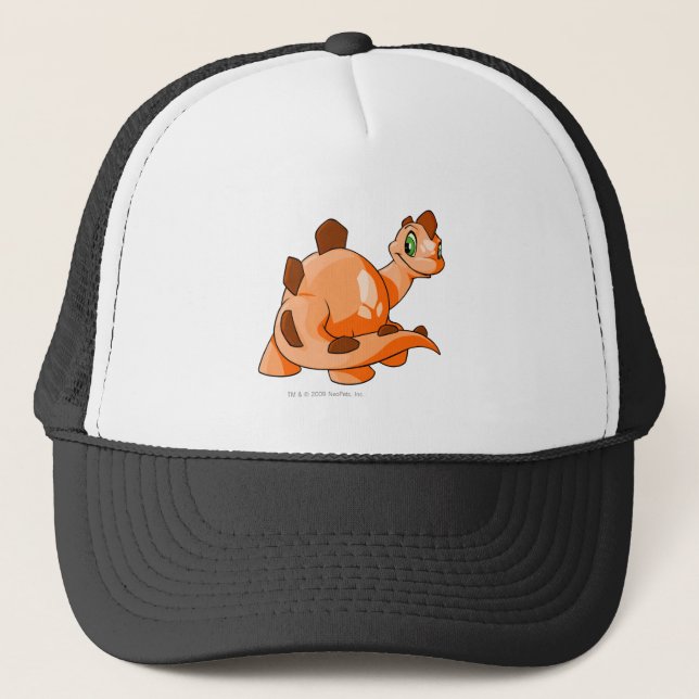 Gorra De Camionero Naranja de Chomby (Anverso)