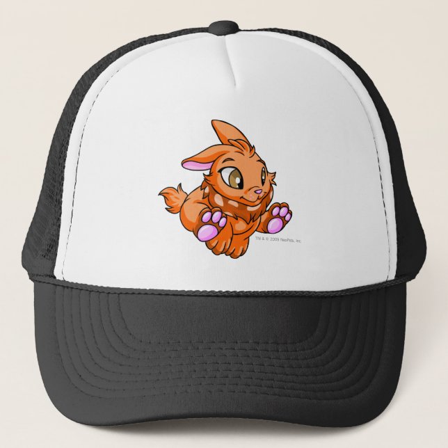 Gorra De Camionero Naranja de Cybunny (Anverso)