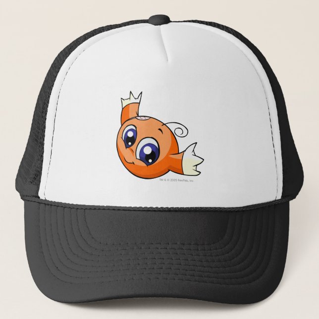 Gorra De Camionero Naranja de Kiko (Anverso)