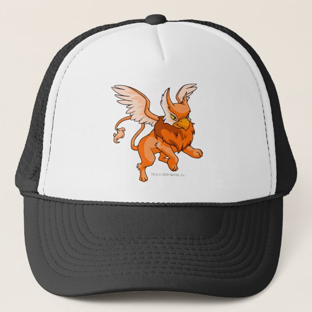 Gorra De Camionero Naranja de la aguilera (Anverso)