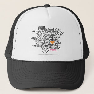 Gorra De Camionero Naranja de la pintada