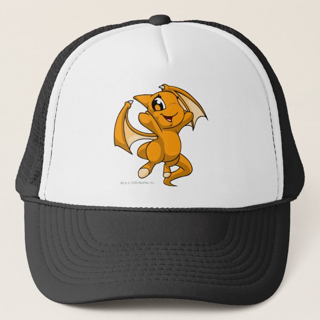 Gorra De Camionero Naranja de Shoyru (Anverso)