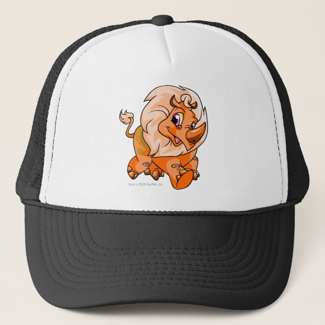 Gorra De Camionero Naranja de Tonu (Anverso)