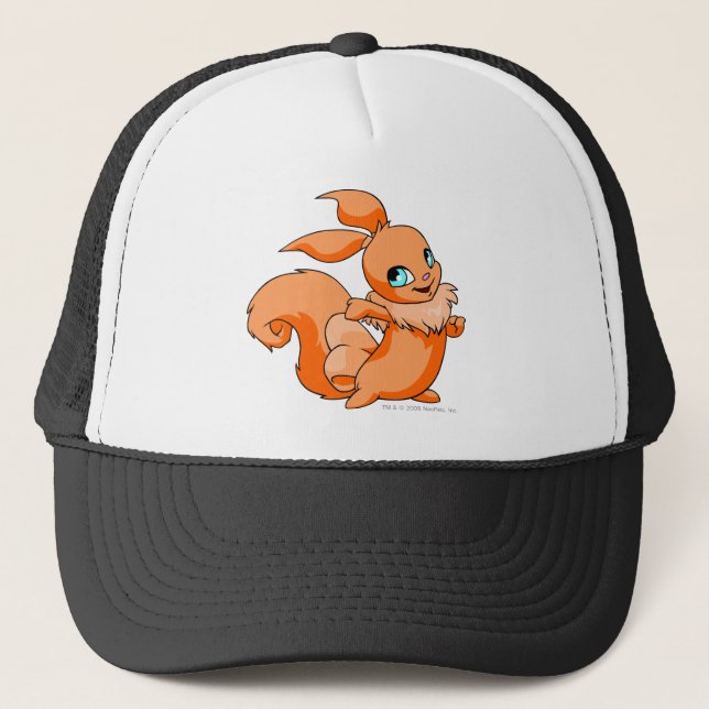 Gorra De Camionero Naranja de Usul (Anverso)