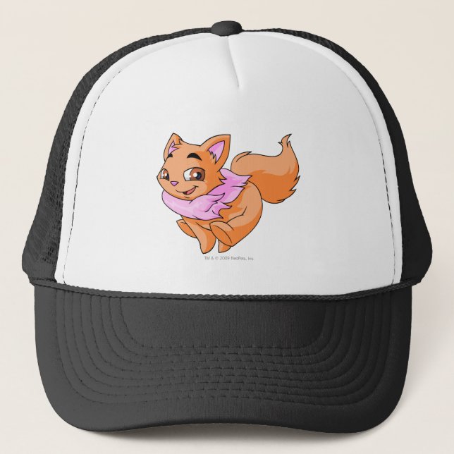 Gorra De Camionero Naranja de Wocky (Anverso)