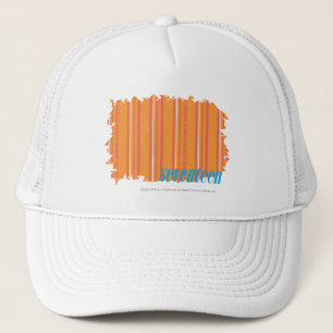 Gorra De Camionero Naranja fino 2 de las rayas