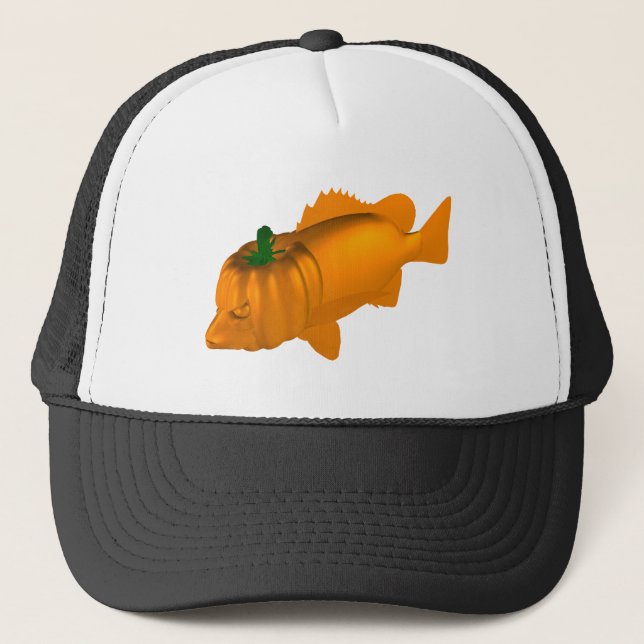 Gorra De Camionero Naranja Mangrove Jack (Anverso)