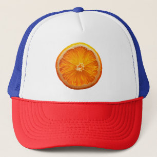 Gorra De Camionero Naranja Slice