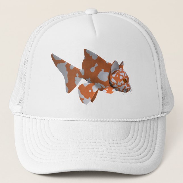 Gorra De Camionero Naranja Spots (Anverso)