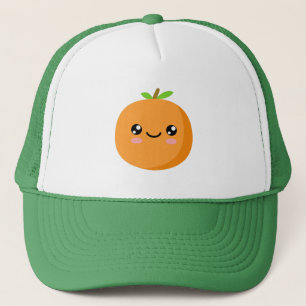 Gorra De Camionero Naranja Trucker Hat