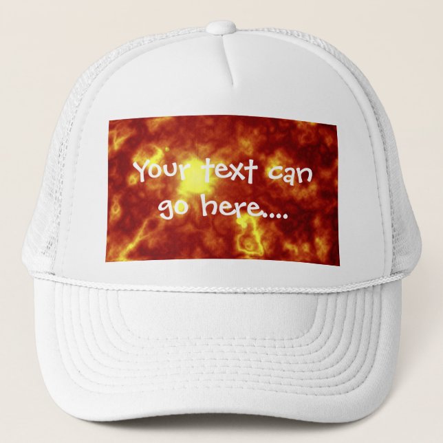 Gorra De Camionero Naranja y amarillo (Anverso)