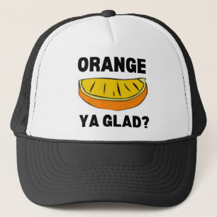 Gorra De Camionero ¿naranja Ya Glad?
