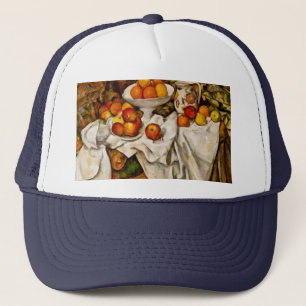 Gorra De Camionero Naranjas de Paul Cezanne Apples Impresionismo