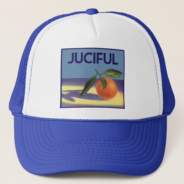 Gorra De Camionero Naranjas juiciosos (Anverso)