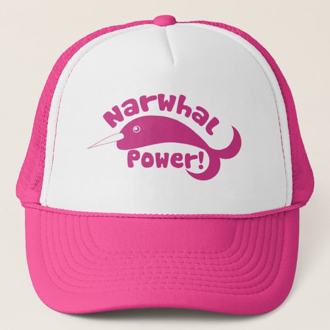 Gorra De Camionero Narwhal Power (Anverso)