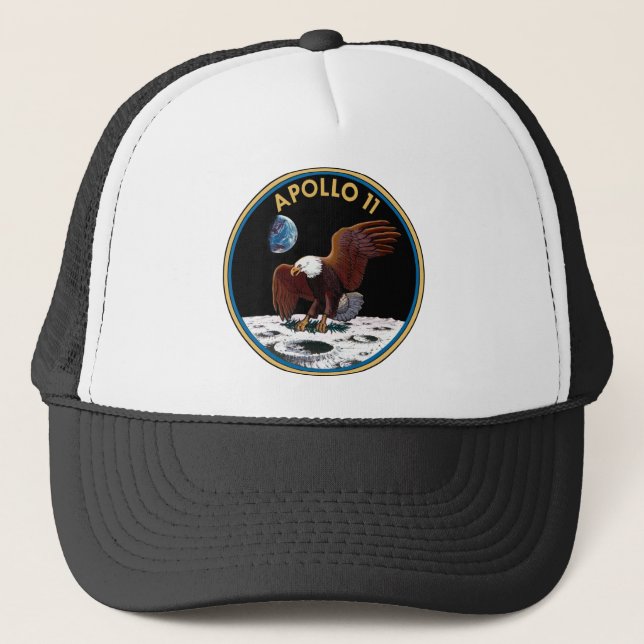 Gorra De Camionero NASA Apolo 11 (Anverso)