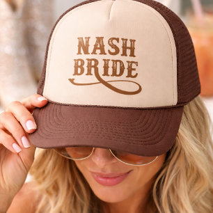 Gorra de camionero Nash Bride   Despedida de solte