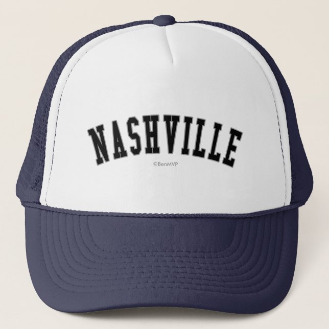 Gorra De Camionero Nashville (Anverso)
