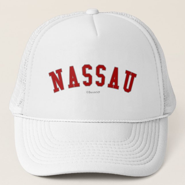 Gorra De Camionero Nassau (Anverso)