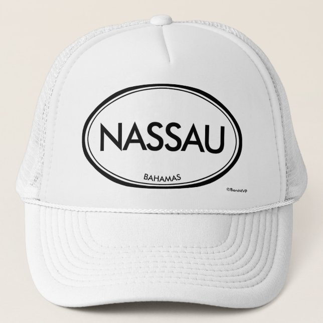 Gorra De Camionero Nassau, Bahamas (Anverso)