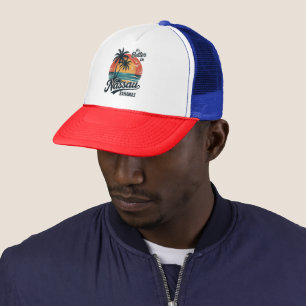 Gorra De Camionero Nassau Bahamas Playa Verano
