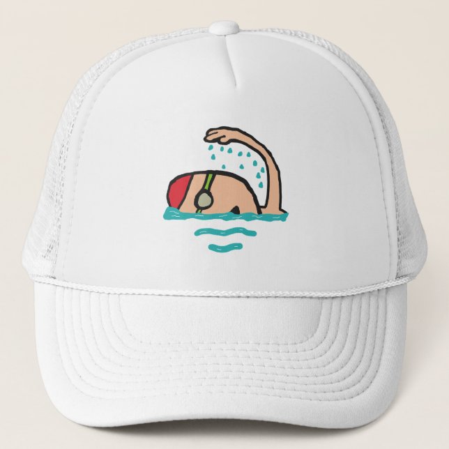 Gorra De Camionero Natación (Anverso)